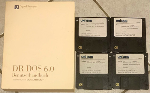 Digital research dos - dr, 6.0