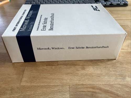Microsoft windows box - 3.11,