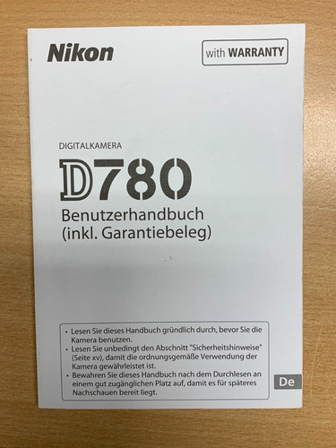 Original nikon d780 - original,