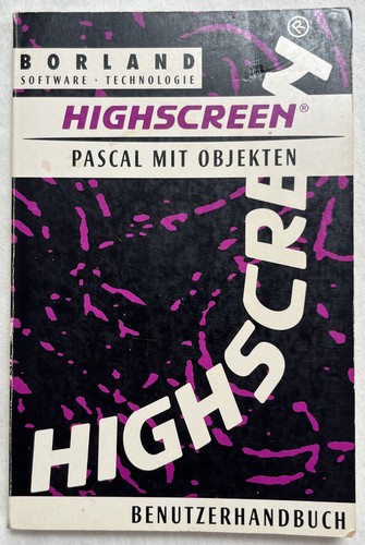 Borland pascal mit - pascal, objekten