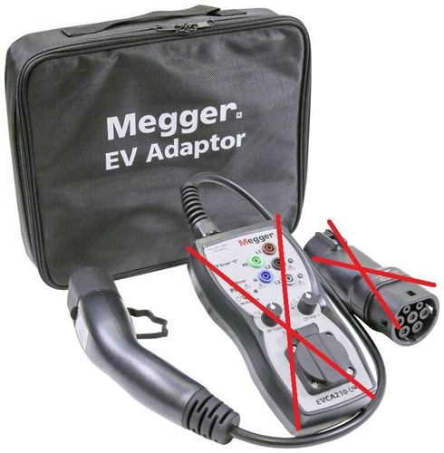 Megger evca210 adapter für - megger,