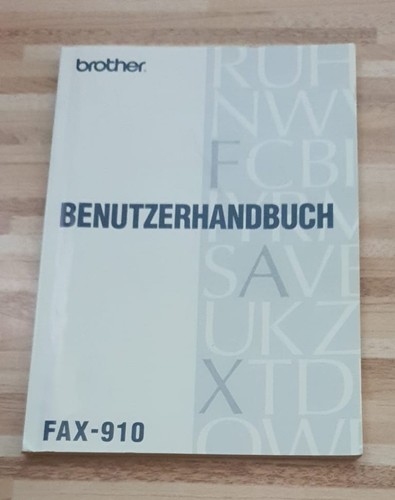 Brother fax 910 - fax,
