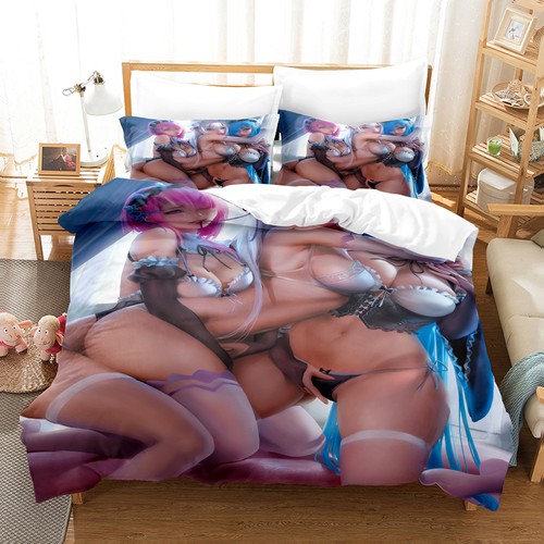 Sexy manga bettwäsche set - 3d,