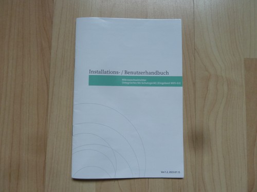 BENUTZER-/INSTALLATIONSHANDBUC
