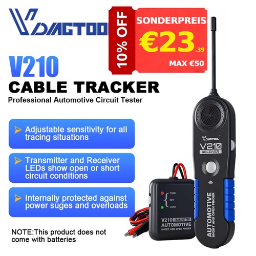 Vdiagtool v210 24v - v210, 6-24v