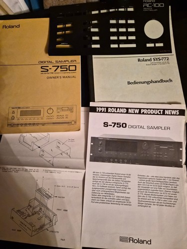 Roland s750 digital - roland, sampler